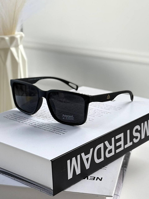 Сонцезахисні чоловічі окуляри Maybach з пластиковою оправою на середнє обличчя Київ - фото 6