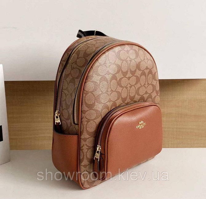 Жіночий брендовий рюкзак Coach Court (5674) Lux Київ - фото 4