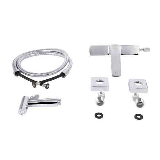 Гігієнічний набір зовнішнього монтажу Qtap Tern QTTER262CRM47590 Chrome Київ