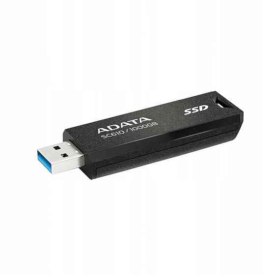 SSD ADATA SC610 1TB USB 3.2  550/500Mb/s Black (SC610-1000G-CBK/RD) Київ