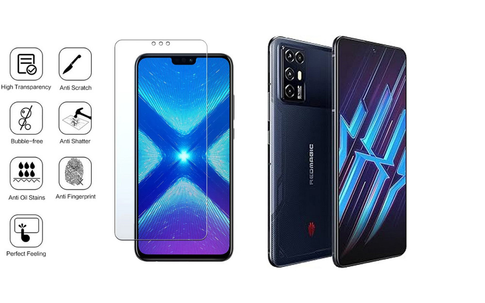 Защитное стекло NeoGlass для NUBIA RED MAGIC 6R, Red Magic 6S Pro – ультрапрозрачное и устойчивое Киев - изображение 4