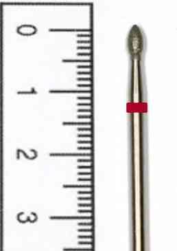 Алмазная насадка пламевидная . Киев