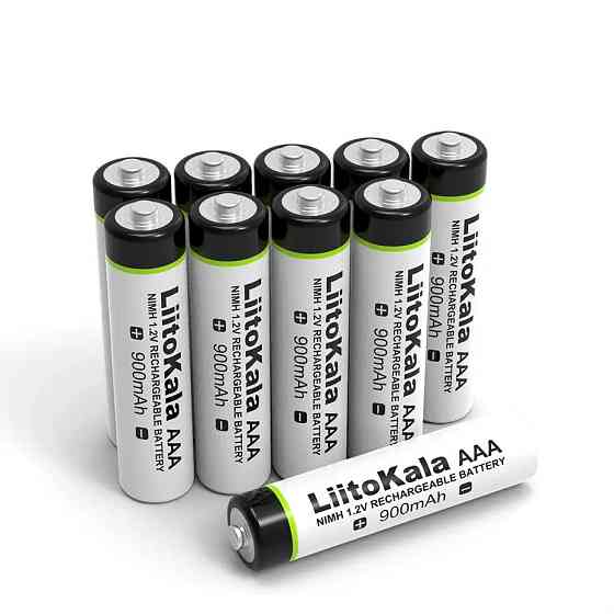 Акумулятор AAA 900 мАгод Ni-Mh 1.2В Liitokala 3467 Київ