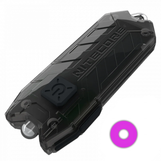 Ультрафіолетовий міні ліхтарик Nitecore TUBE UV 365nm (Чорний) Вінниця
