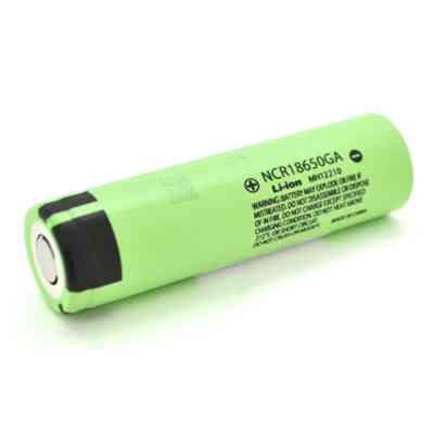 Аккумулятор 18650 3500mAh, TipTop, 10A, 4.2/3.6/2.5V, green Panasonic (NCR18650GA) Винница