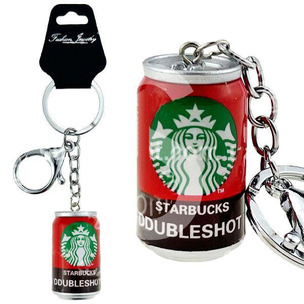 Брелок металлический Банка кофе Starbucks Киев - изображение 1