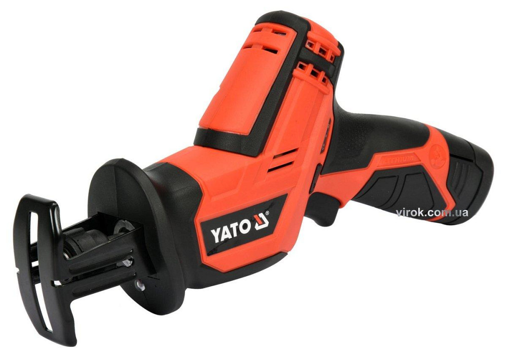 Пила шаблева акумуляторна YATO : Li-Ion 12 В, 2 Агод, хід полотна- 12.7 мм + 2 полотна [6] Одеса - фото 1