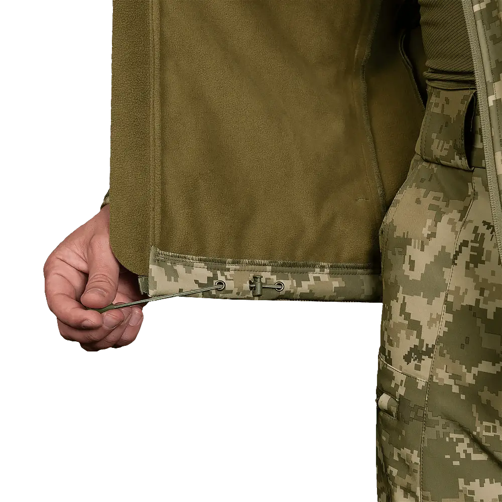 Куртка чоловіча тепла CM Stalker SoftShell (Піксель) S Вінниця - фото 5