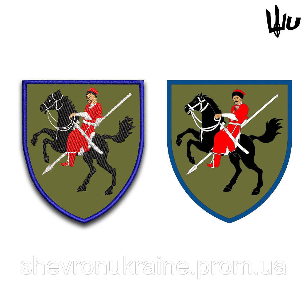 Шеврон під замовлення 110 механізована бригада (Термін виготовлення 3-5 днів. На липучці) Розмір 8x7см Київ - фото 2