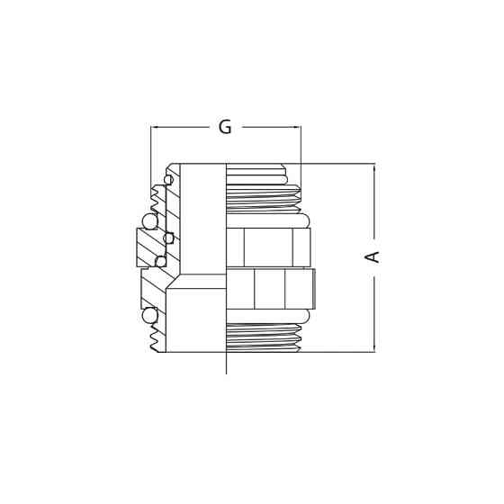 Ніпель поворотний Koer KF.N210 - 1'' MM (KR4977) Київ