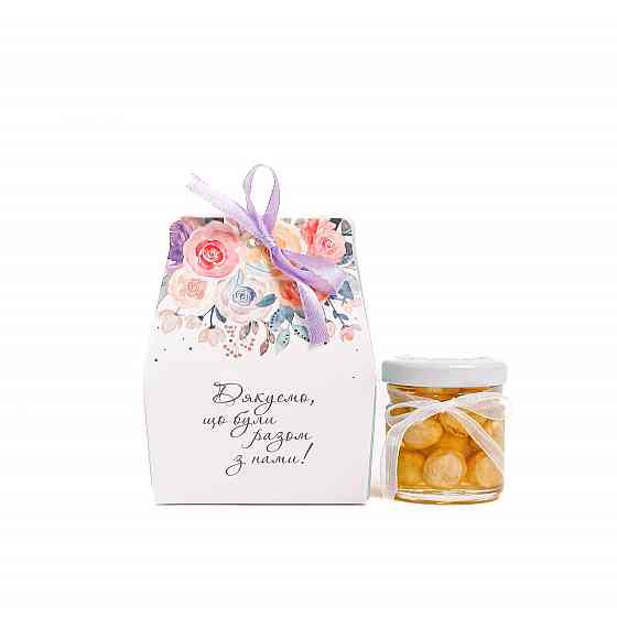 Бонбоньерки на свадьбу, с медом и фундуком. 