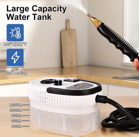 Пароочисник для прибирання дому Steam Cleaner 2500W Одеса - фото 1
