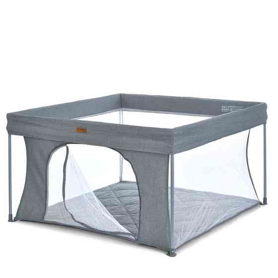 Детский манеж SWIFT 4 ME 1196 Dark Gray, до 15 кг Винница