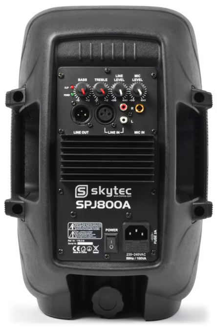 Vonyx SPJ-800A Активний 8-дюймовий динамік Рівне - фото 3