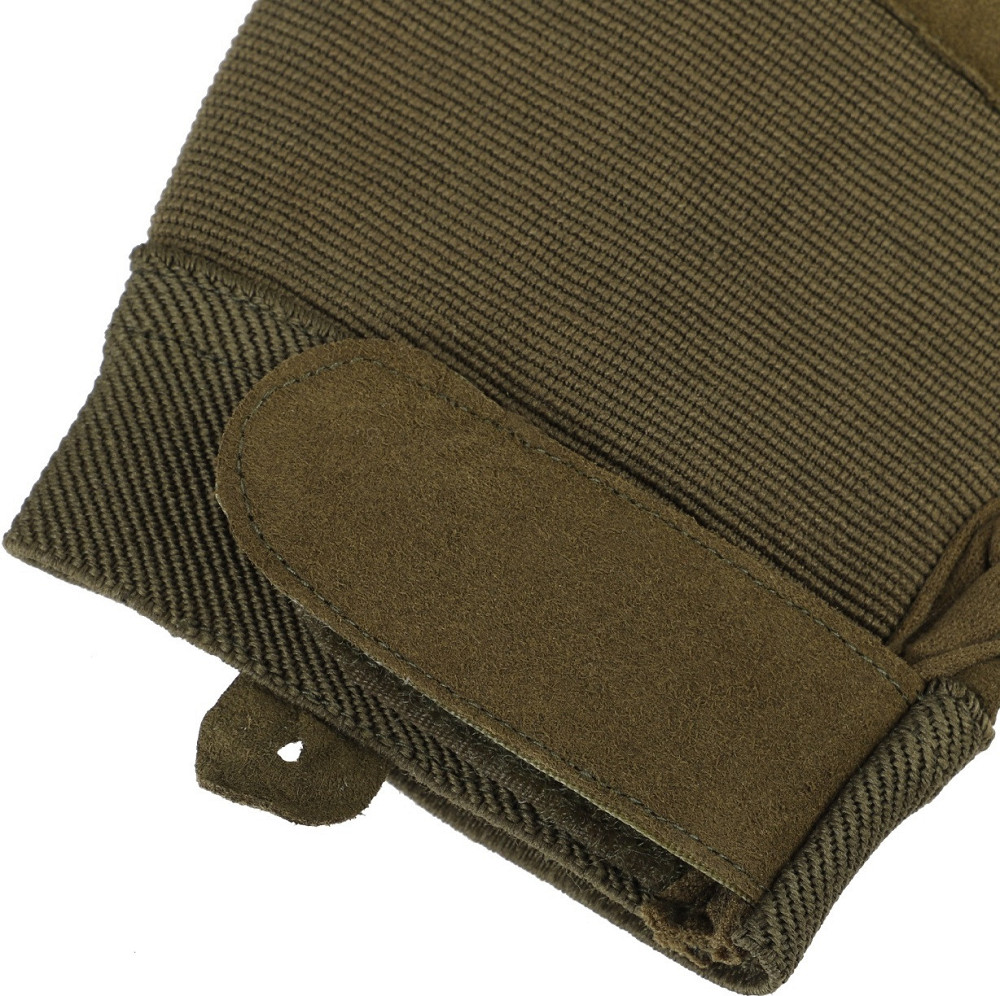 Тактичні Рукавички всесезонні без пальців з липучкою Mil-Tec від Sturm "Olive" (12538501) Розмір L Нововолинськ - фото 8