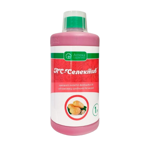 Інсекто-фунгіцид АС Селектив 1000мл концентрат суспензії Укравіт Житомир - изображение 1