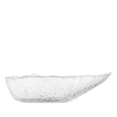 Салатник Ardesto Leaf 21.5см, скло, прозорий (AR5009) Вінниця - фото 3