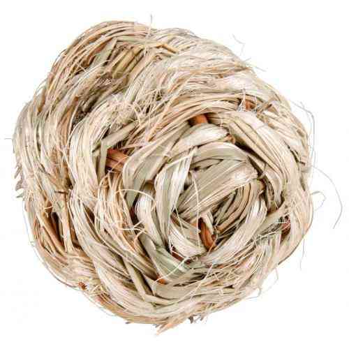 Игрушка Trixie Мяч с погремушкой для грызунов, d:6 см (натуральные материалы) Винница