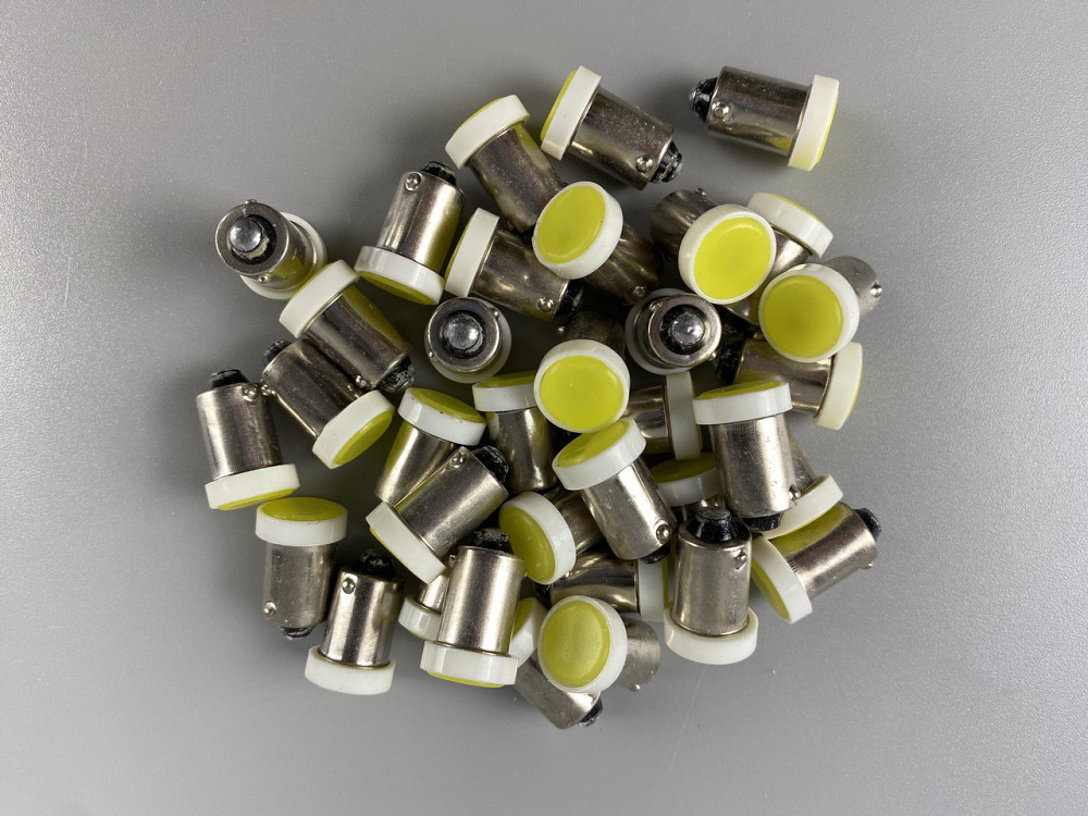 Лампа LED габаритних вогнів і панелі приладів 12V COB chip цоколь BA9S, лампа для внутрішнього освітлення авто Мукачево - фото 7