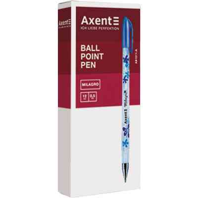 Ручка шариковая Axent Milagro, blue (AB1011-02-А) Винница