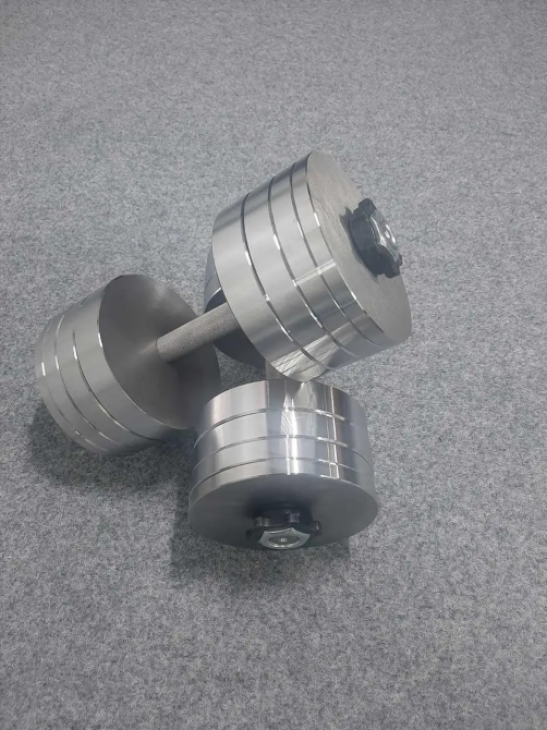 Гантелі набірні 2 по 30 кг металеві без покриття Kachai Zelezo Iron Pro Київ - фото 4