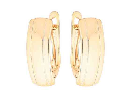 Сережки англійська застібка Позолота 18K «Декоративні» 274183 ТМ XUPING Київ