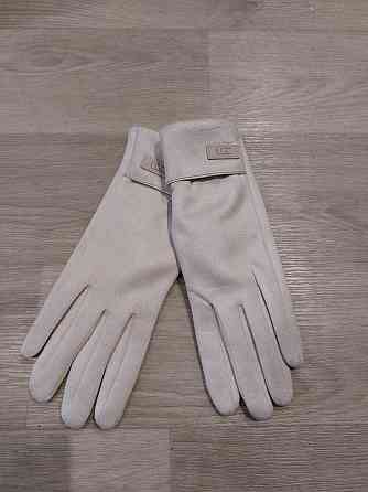 Перчатки сенсорные женские one size молочный Киев