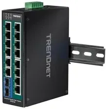 Комутатор Trendnet Ti-Pg162 - Industrial Switch 16 Ports Unmanaged (TIPG162) Київ