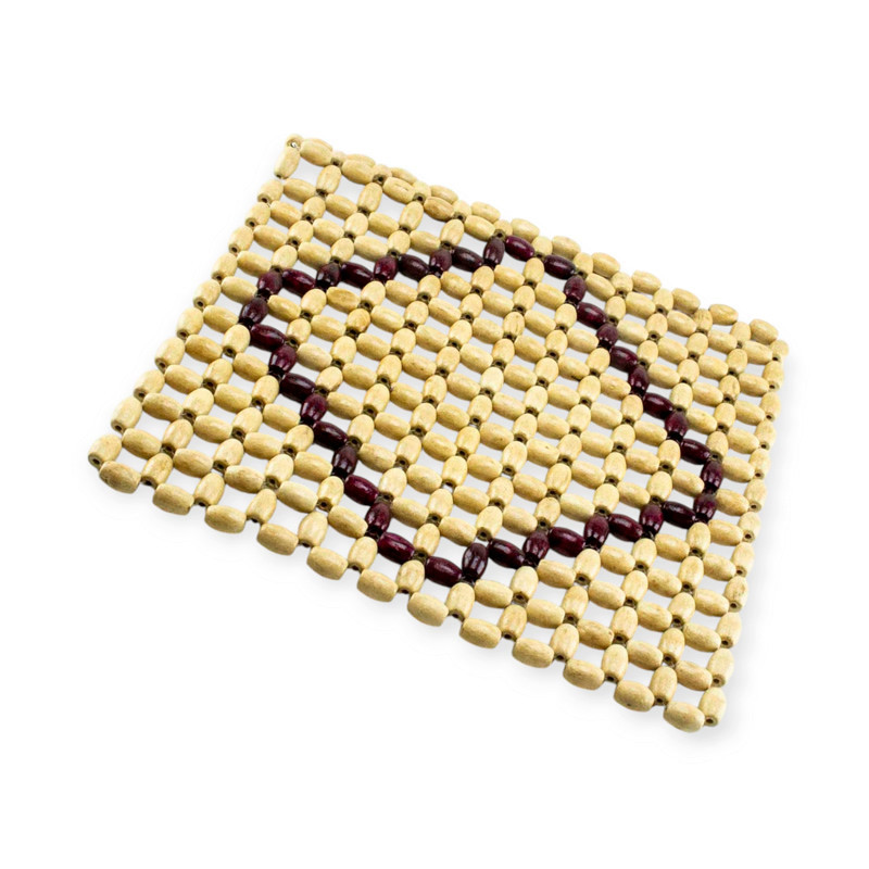 Накидка сиденье массажная косточка квадрат 50х50см 