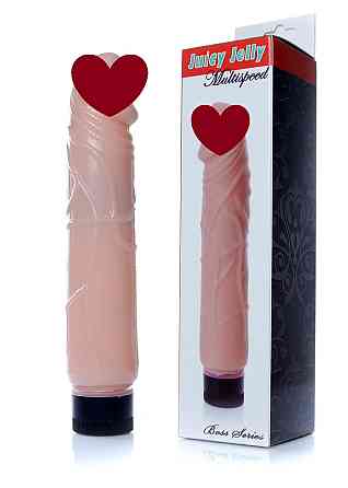 Вібратор Juicy Jelly Multispeed Skin Sex Aura Київ