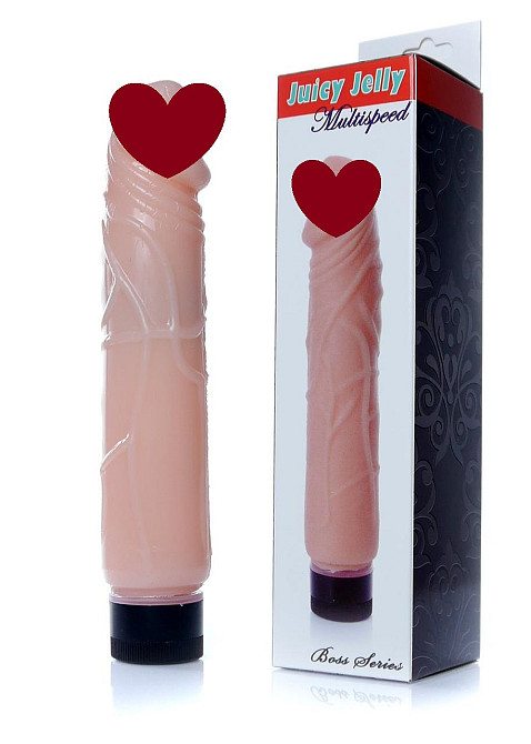 Вібратор Juicy Jelly Multispeed Skin Sex Aura Київ - фото 1