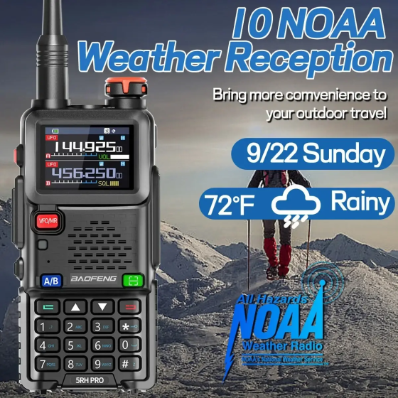Рація Baofeng UV-5RH Pro 10W Київ