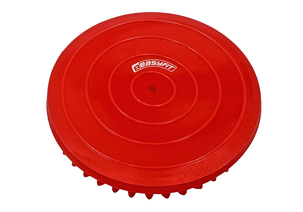 Півсфера масажна кіндербол EasyFit 16 см м'яка червона Коломия - фото 2