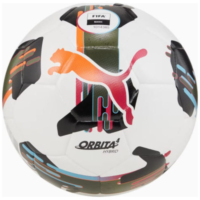 М'яч футбольний Puma Orbita 4 HYB (FIFA Basic) 084327-01 S4 білий 4 (4067981508860) Вінниця - фото 1