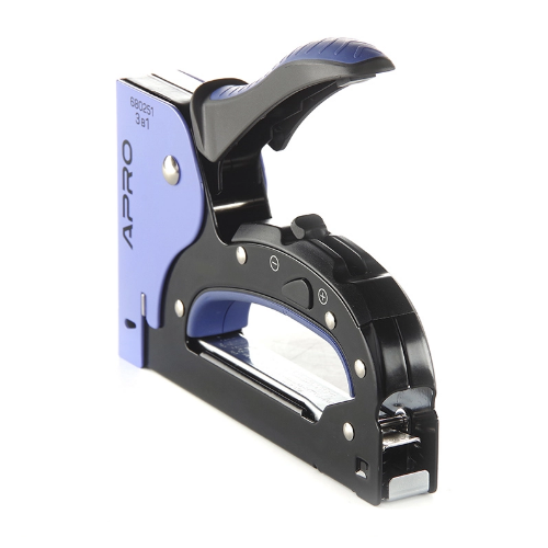 Степлер з двопозиційним регулятором для скоб 6-14мм ресорного типу сталевий корпус APRO Житомир - фото 4