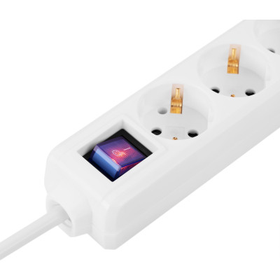 Сетевой удлинитель 2E 2E-U06ESM3WH Винница - изображение 4