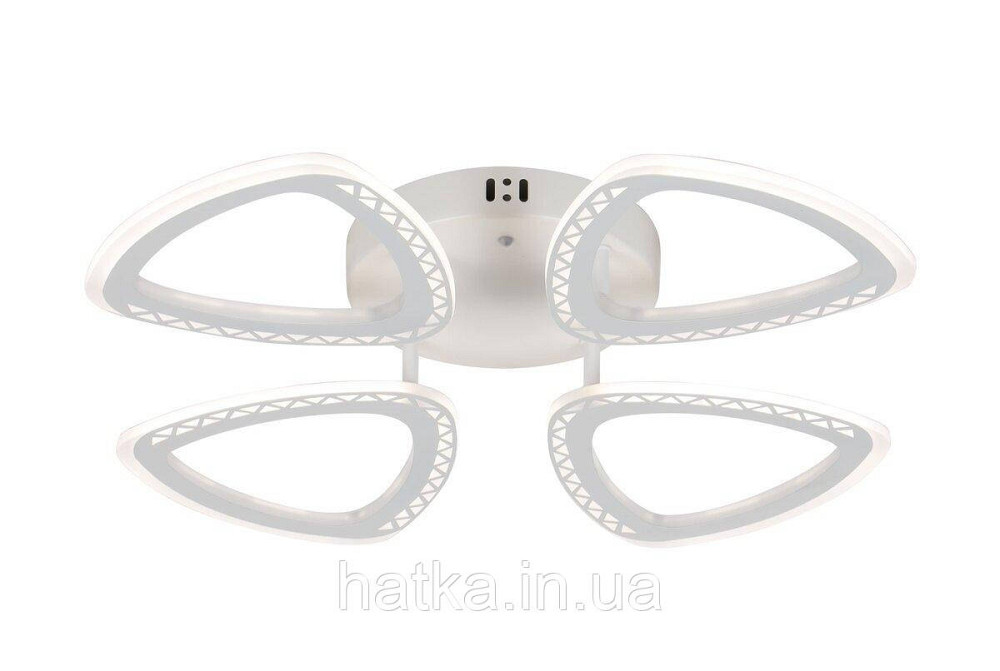 Світлодіодна люстра VALESO G 2704/4 Білий 72W Київ - фото 1