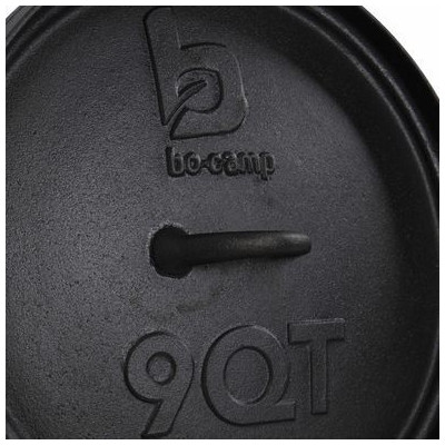 Котел туристичний Bo-Camp Dutch Oven Cast Iron 31 cm / 7.1 L Black (2122415) (DAS303291) Вінниця - фото 3