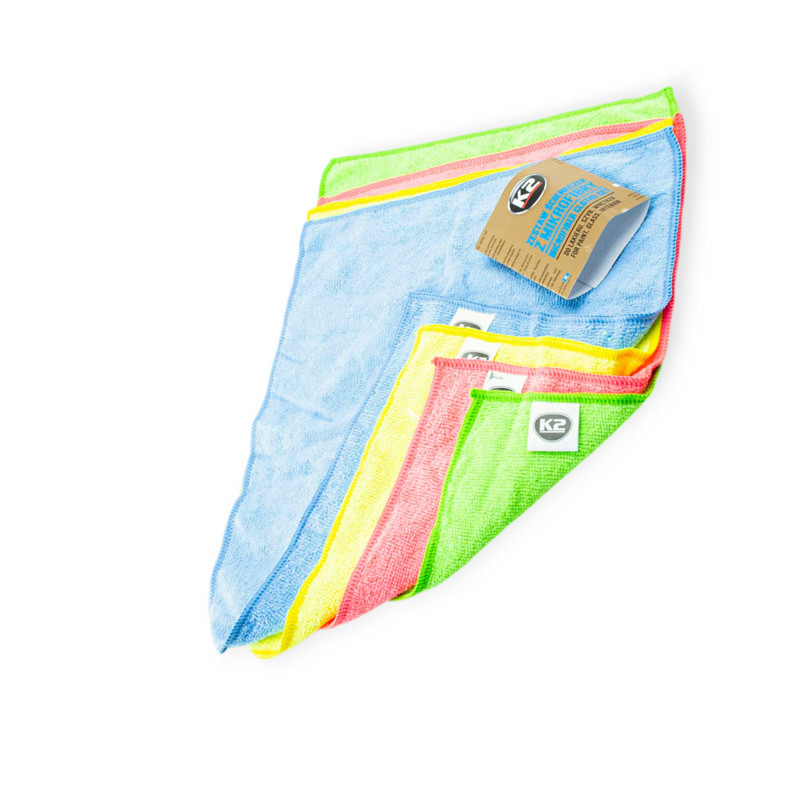 Серветка універсальна асорті 4 шт (30х35) k2 К-2 мікрофібра Мукачево - фото 1