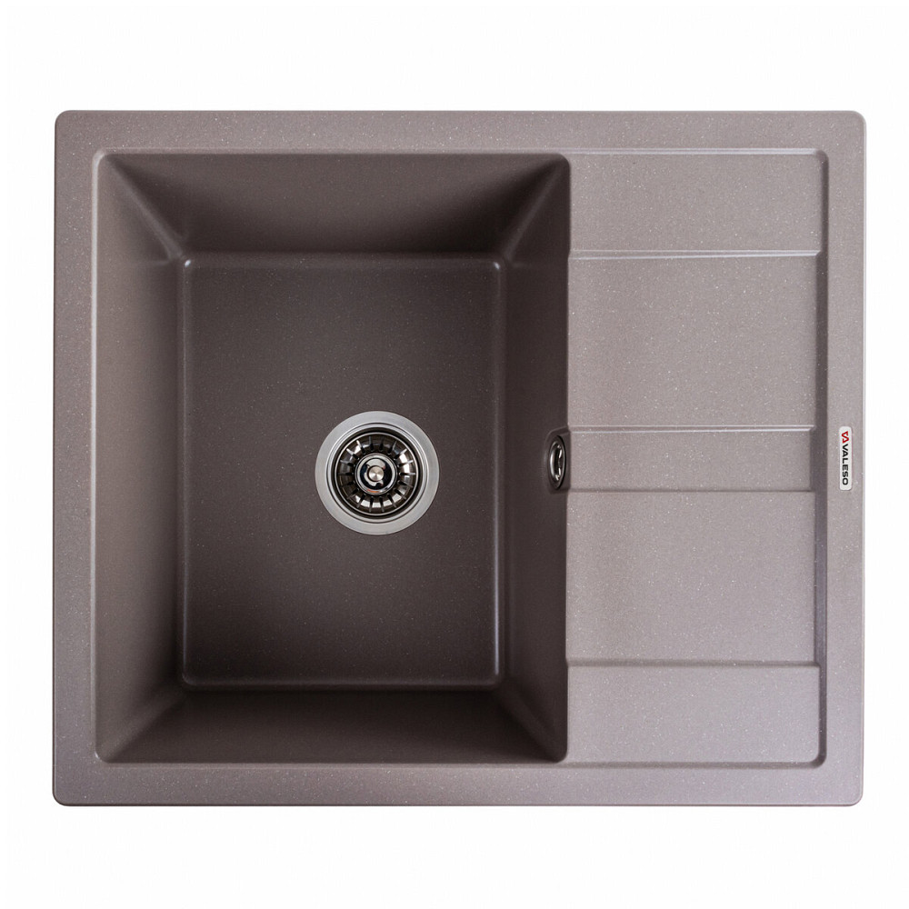 VALESO Гранітна мийка для кухні VALESO ARIA 5851 матова Дюна Київ - фото 1