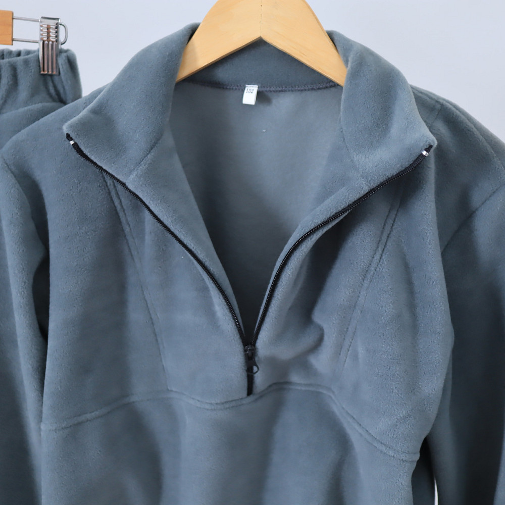 Дитячий теплий Флісовий термо костюм (толстовка на затяжках + штани палацо) духовковий 110 Кам'янець-Подільський - фото 6