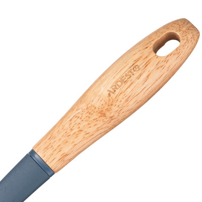 Шумовка Ardesto Midori, 34.5см, нейлон, дерево, синій (AR2122PG) Винница - изображение 6