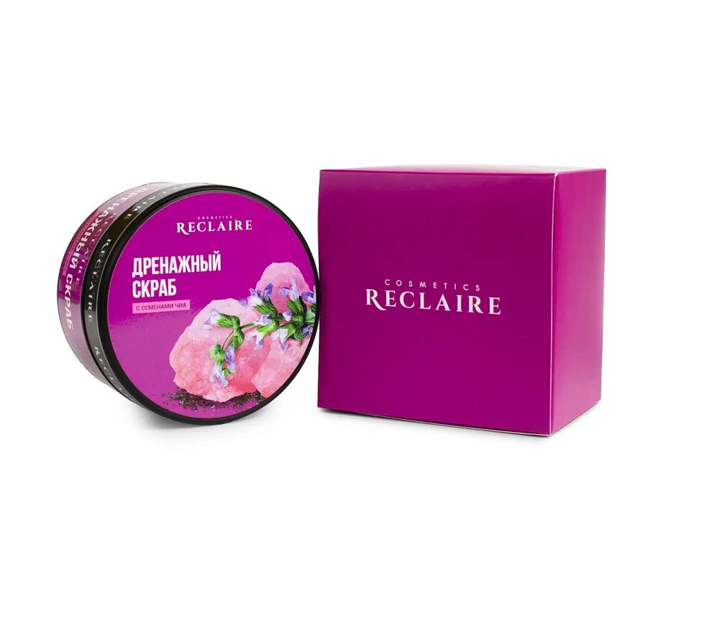 Дренажный скраб с семенами Чиа Reclaire 200 мл Киев - изображение 1