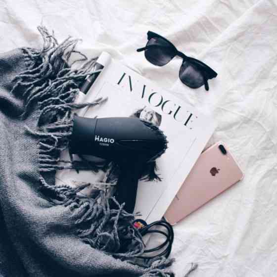 Фен професійний домашній для волосся Magio, Потужний фен для сушіння та укладання волосся IU-74 Львів