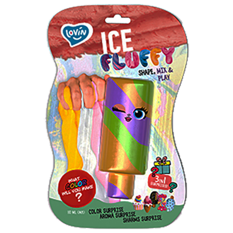 Лізун-антистрес TM Lovin Ice Fluffy ескімо 110 мл 80127 Вінниця - фото 4