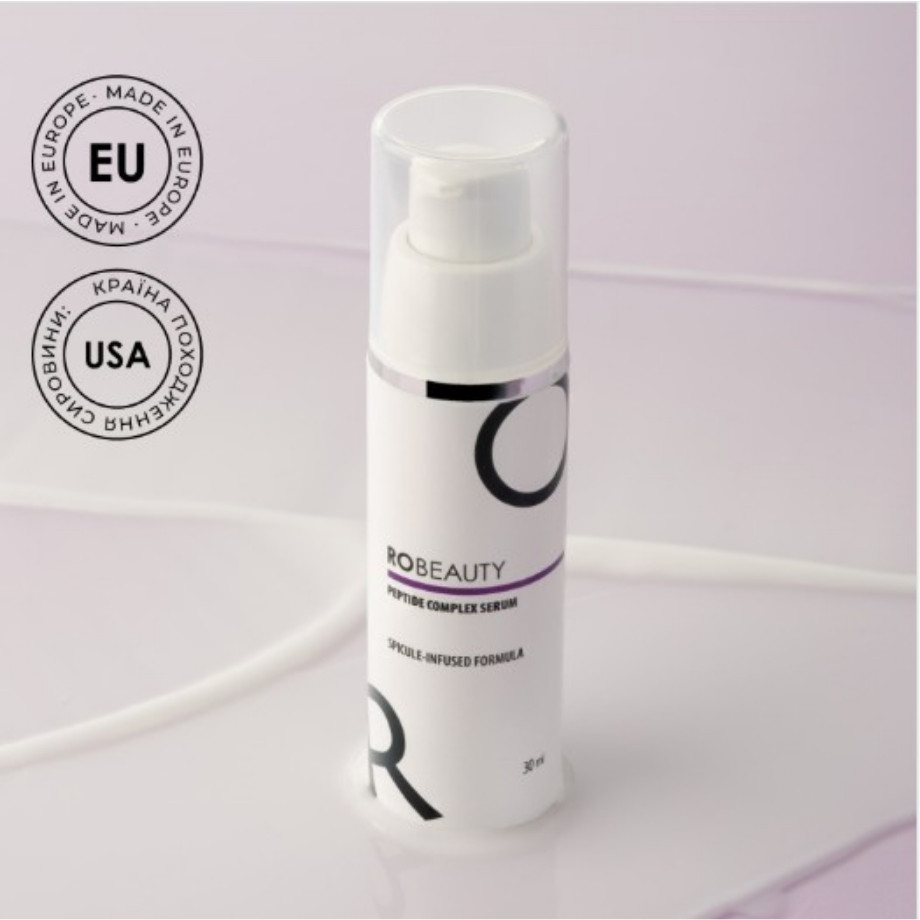 Пептидная сыворотка с микроиглами от глубоких морщин RoBeauty 30 мл Киев - изображение 2