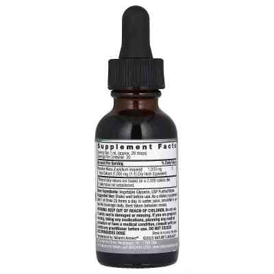 Витаминно-минеральный комплекс Nature's Answer Мака, 1000 мг, без спирта, Maca Root, Alcohol-Free, 30 мл (NTA-09552) Винница