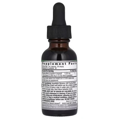 Вітамінно-мінеральний комплекс Nature's Answer Мака, 1000 мг, без спирту, Maca Root, Alcohol-Free, 30 мл (NTA-09552) Вінниця - фото 2