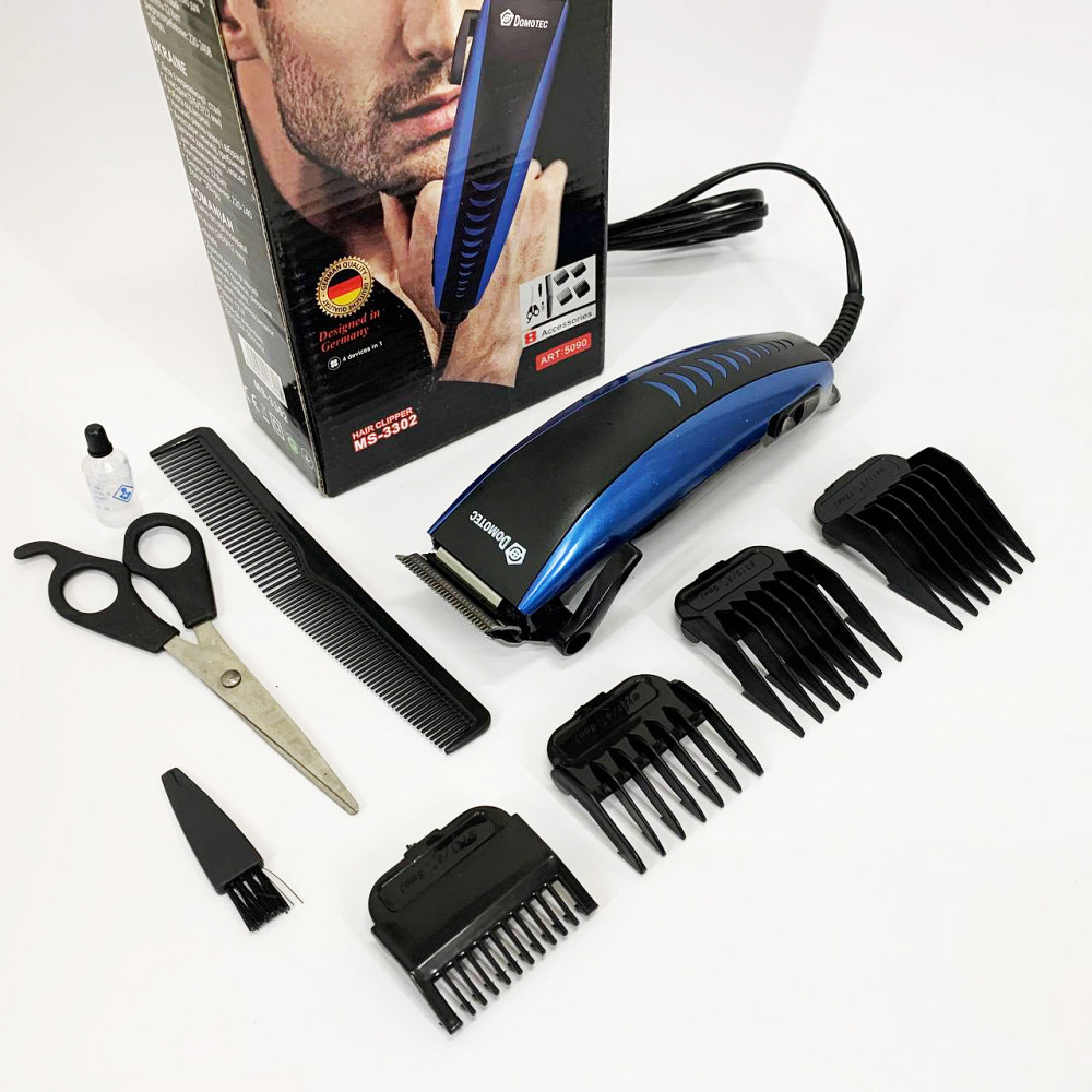 Универсальный тример для стрижки и бритья, Триммер с насадками разной длины, Електромашинка для стрижки HQ-45 Львов - изображение 8