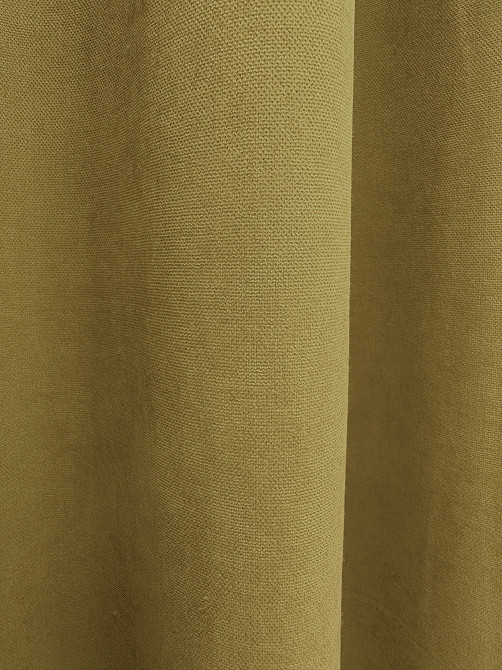 Комплект готових штор VR-Textil Мікровелюр Petek № 1514ш Гірчичний 200х290 см 2 шт (32-514) Київ - фото 8
